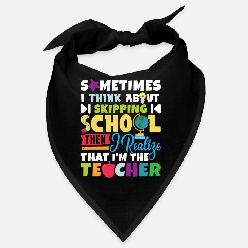 Humorous Teacher Teaching Bandana