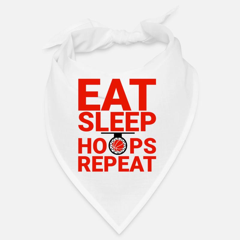 Eat Sleep Hoops Repeat 2 Bandana