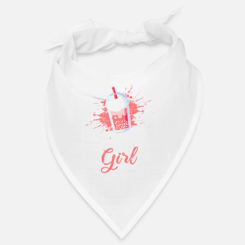 Boba Tea Bubble Milk Tea Drinker Lovers Tapioca Mi Bandana