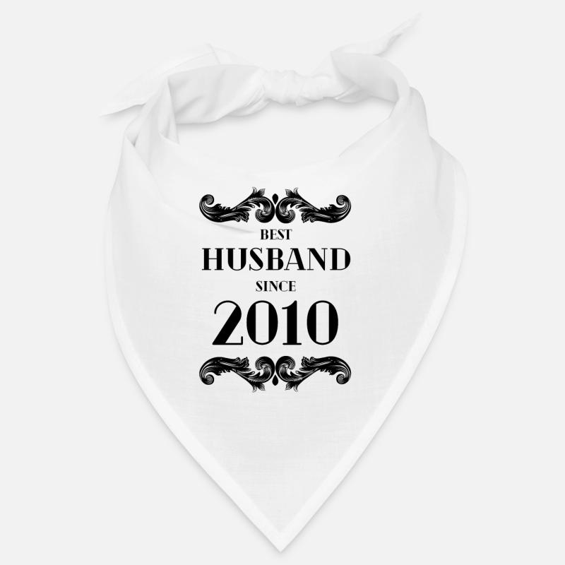 Bester Ehemann seit 2010 Hochzeitstag Bandana