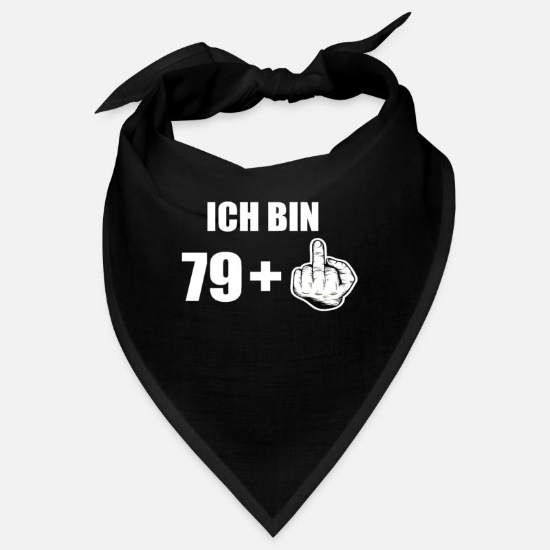 80 Geburtstag Bandana