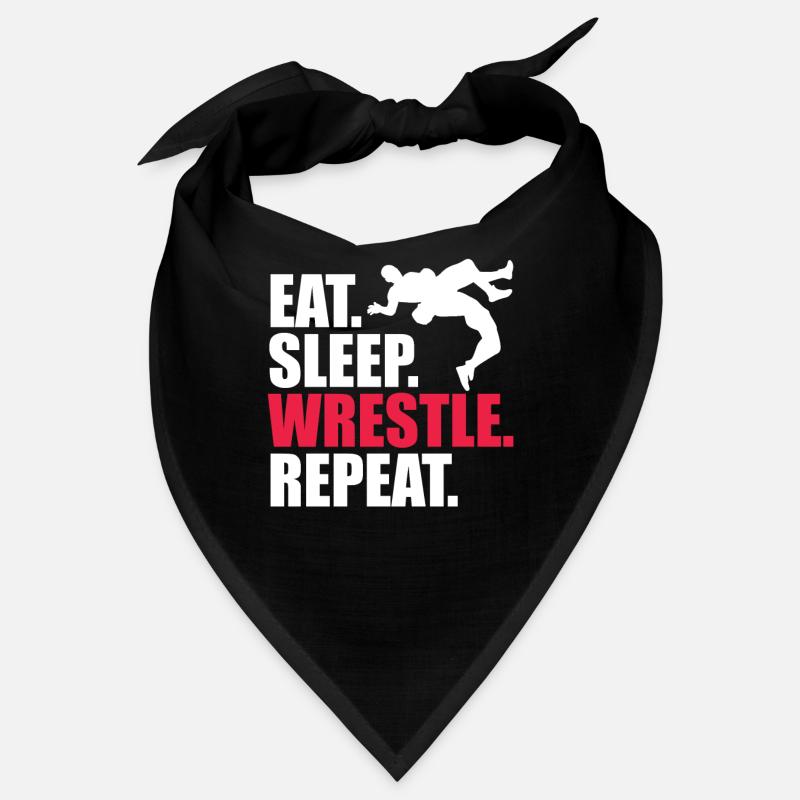 Eating Sleeping Wrestling Repeat Bandana
