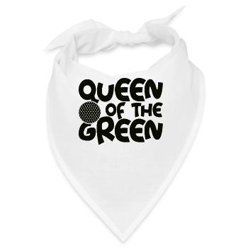 Golf Königin Golferin Frauen Golf - Bandana - Weiß - Vorne