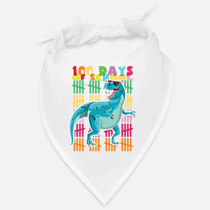 École 100e jour dinosaure 100 jours d’école Bandana