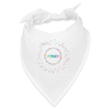 Turnen Sport, Bodenturnen - Bandana - Weiß - Vorne