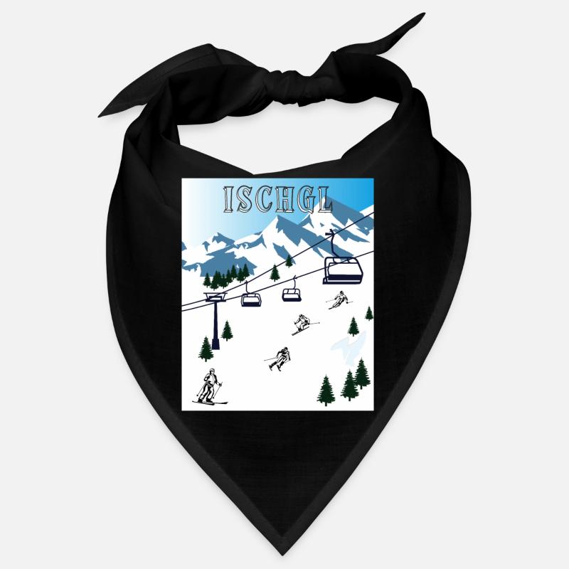 SKIING ISCHGL Bandana