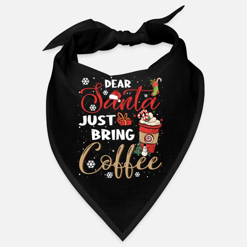 Cher Père Noël, apportez simplement un pyjama de Noël au café Bandana
