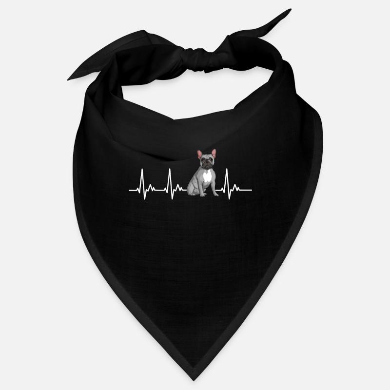 Français Propriétaire de chien bouledogue Bandana