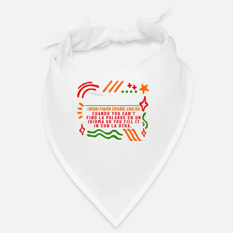 Spanisches Hemd, Spanisch Englisch Bandana
