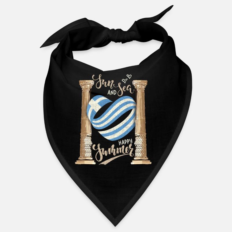 Soleil et Mer Grèce Vacances Ruines antiques Bandana