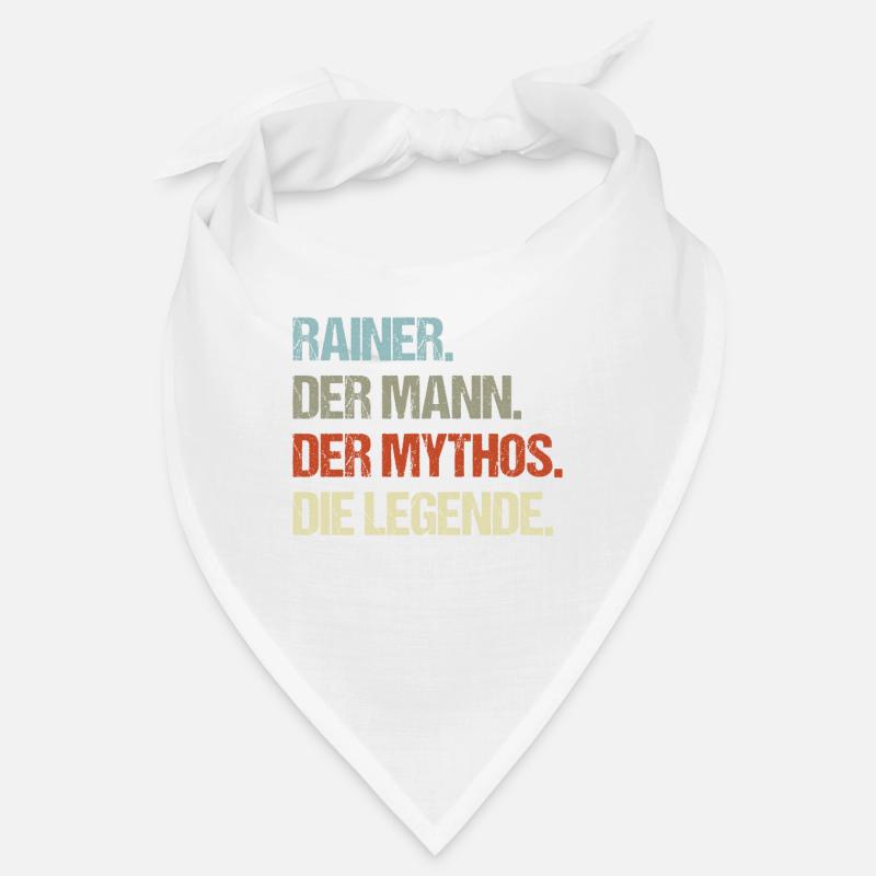 Rainer der Mann der Mythos die Legende Bandana