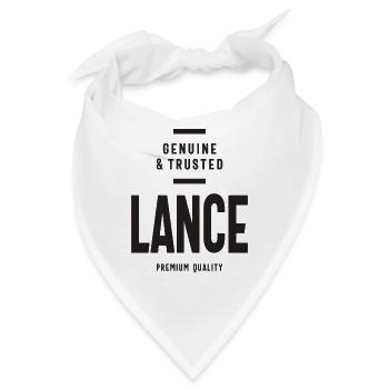 Benutzerdefinierter Name der Lanze - Bandana - Weiß - Vorne