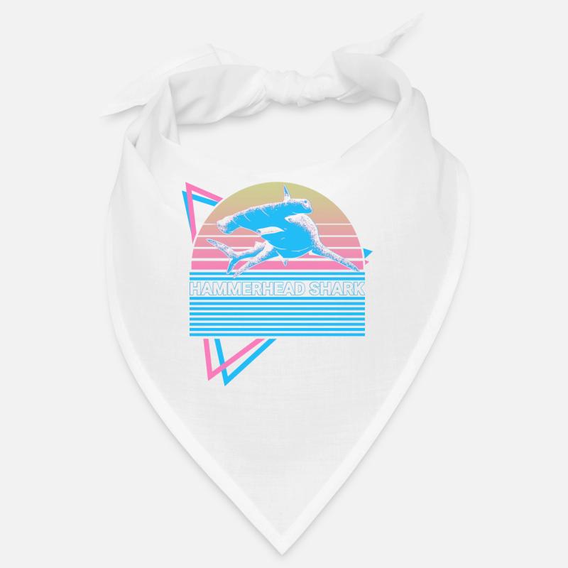 Hammerhead Shark Retro Bandana