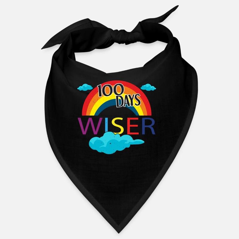 Rainbow Student 100th Day Wiser Days Of School Bandana