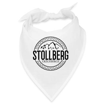 Stollberg Erzgebirge - Bandana - Weiß - Vorne
