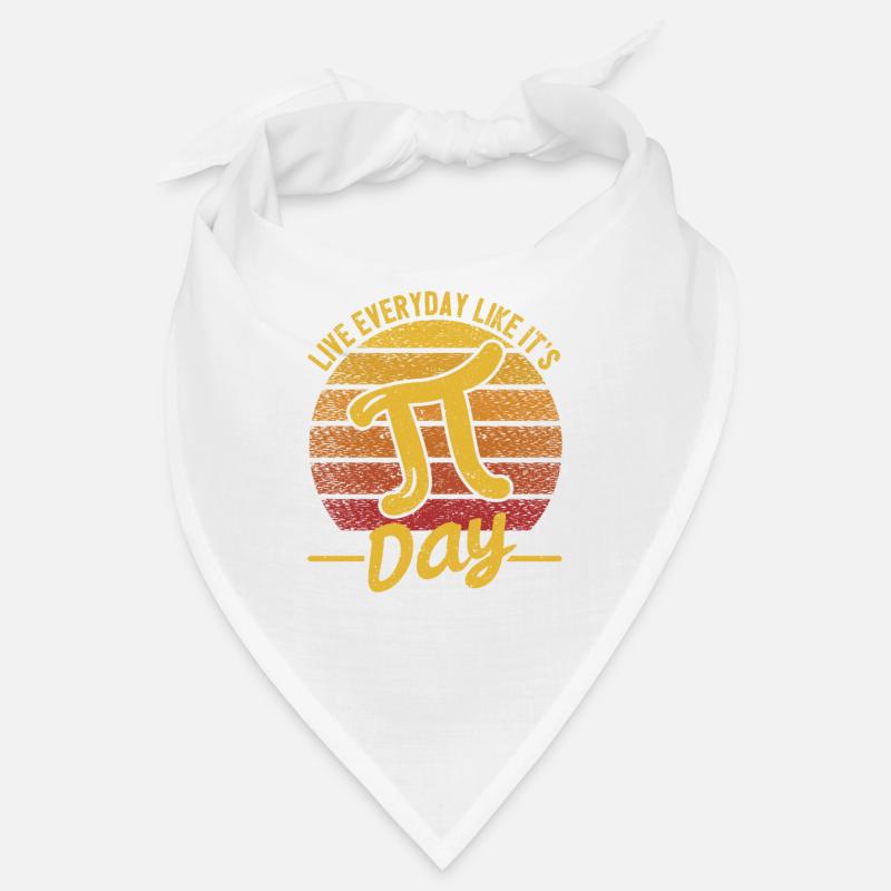 Distressed Funny Math Geek Live Everyday Like It's Bandana