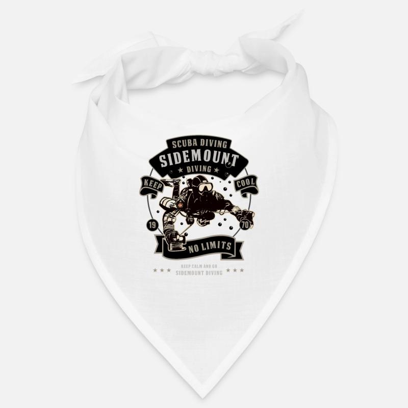 Sidemount Tauchen Keep Calm Höhlentauchen Geschenk Bandana