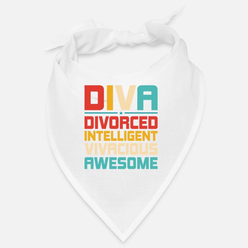 DIVA - Divoced Intelligent Vivacious Awesome Divor Bandana