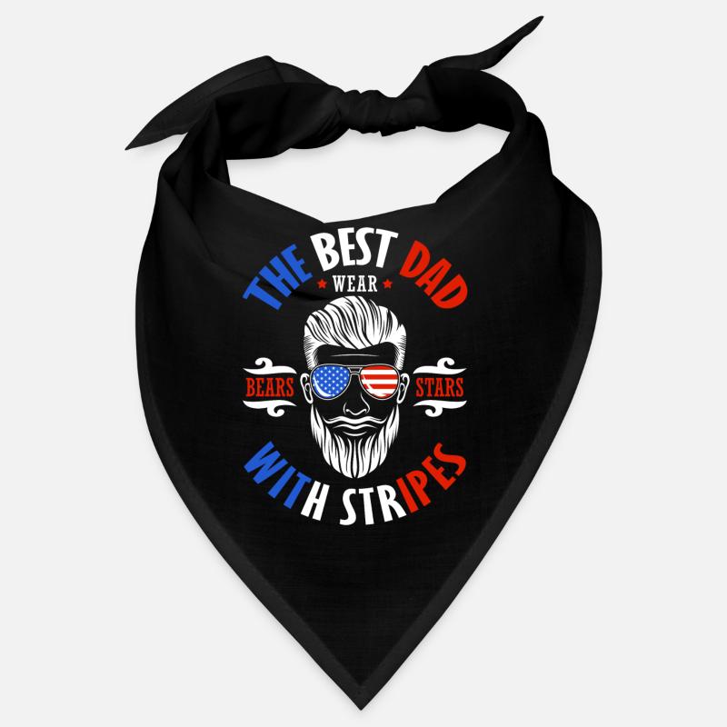 Die Beste Papa-kleidung 4. Juli Feuerwerkskörper Bandana