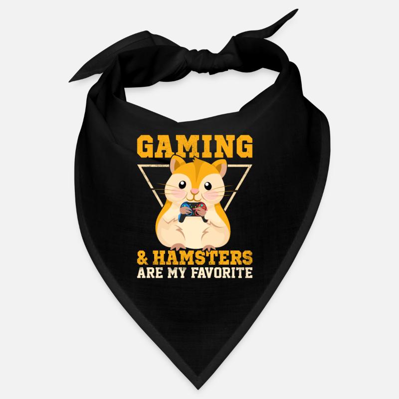 gaming et hamster Bandana