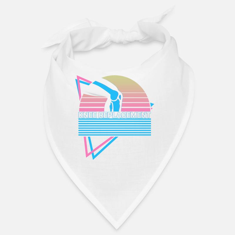 Knee replacement Retro New Knee Bandana