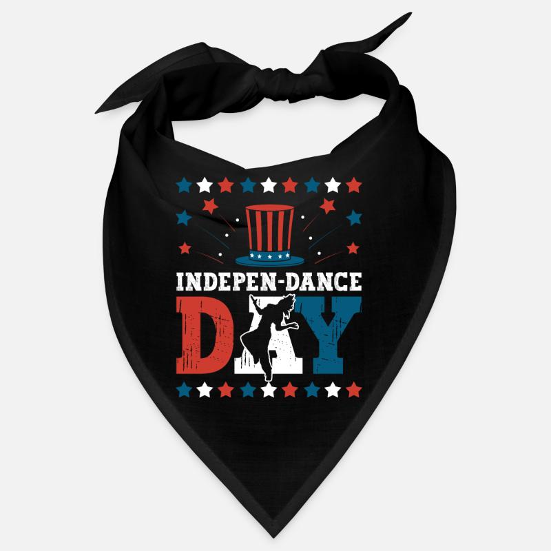 Indepen-dance Day July 4th Independence Day Dancer Bandana