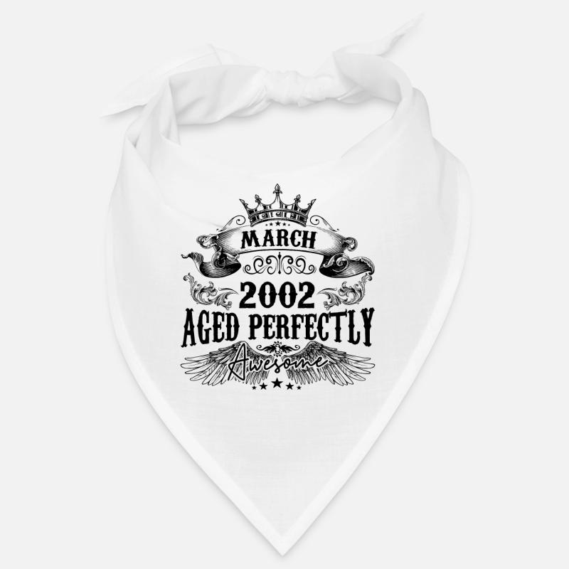 2002| März Aged Perfectly 2002 Geburtstagsgeschenk Bandana