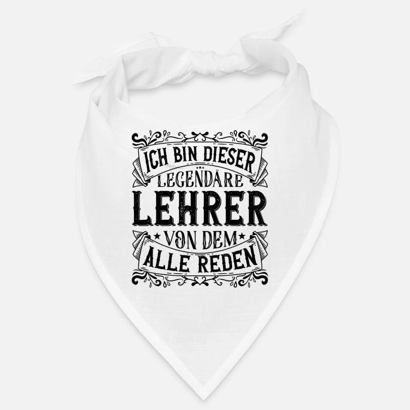 Ich bin dieser Legendäre Lehrer Geschenk Bandana