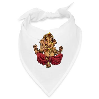 Buddhismus Religion - Bandana - Weiß - Vorne