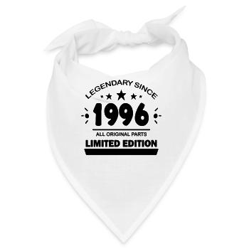 1996 - Jahrgang 1996 - Bandana - Weiß - Vorne