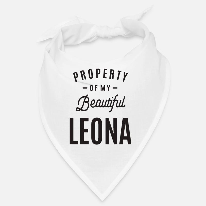 Leona Personalized Name Bandana