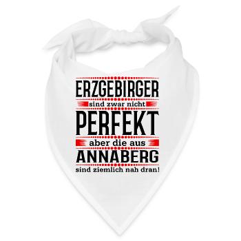 Erzgebirge Annaberg - Bandana - Weiß - Vorne