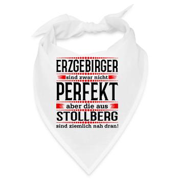 Erzgebirge Stollberg - Bandana - Weiß - Vorne