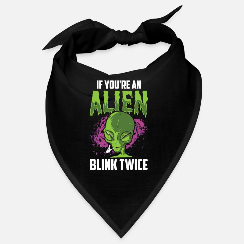 Wenn Du Ein Alien Bist Blinzle Zweimal Astronaut Bandana