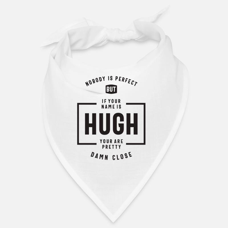 Hugh Personalized Name Bandana