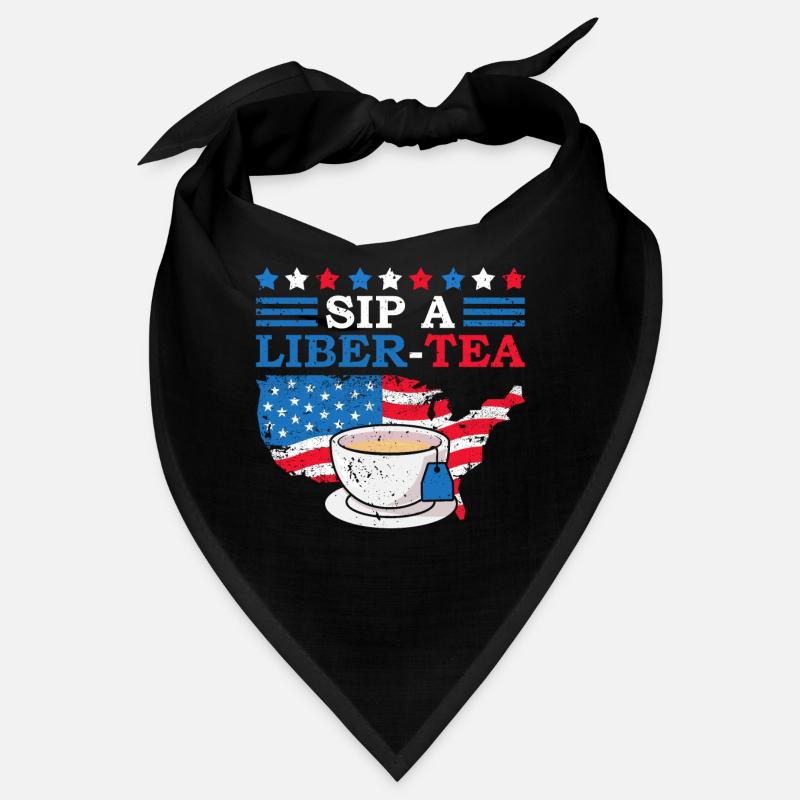 Sip A Liber-tee 4. Juli Teetrinker Independence Bandana