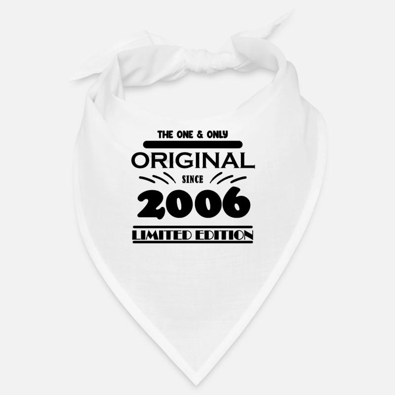2006 - Année de construction 2006 - Né en 2006 Bandana