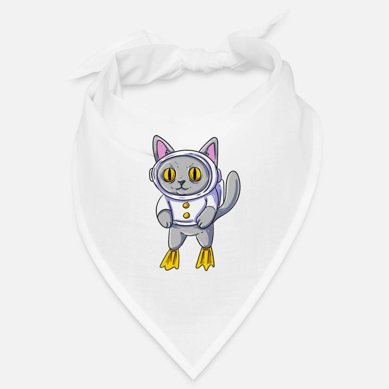 Plongeur sous-marin de plongée pour chats Bandana