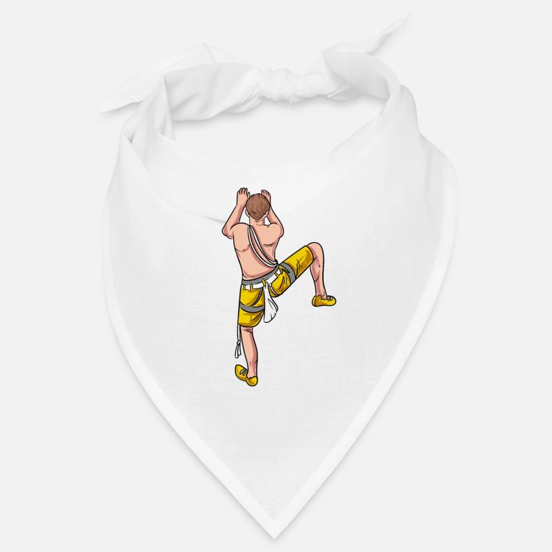 Bergsteiger Klettern Kletterwand Bandana