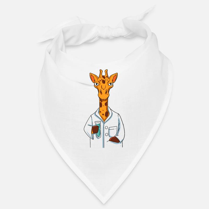 Giraffe Scientist Bandana