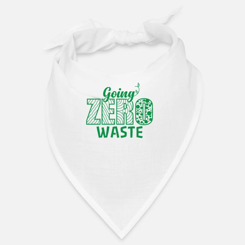 Objectif zéro déchet Protection de l’environnement Planète Terre Bandana