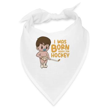 Eishockey Sport Trainer Spiel Spieler Torwart - Bandana - Weiß - Vorne