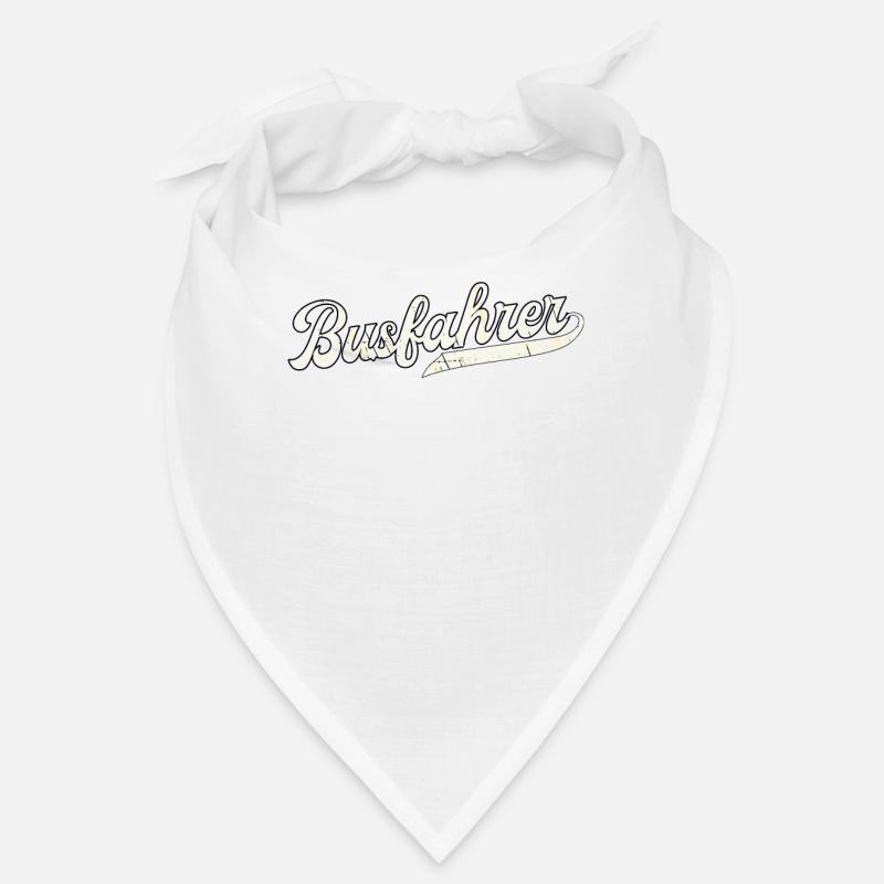 Busfahrer - Bandana - Weiß