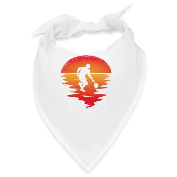 Basketball Geschenkidee Sport Design - Bandana - Weiß - Vorne