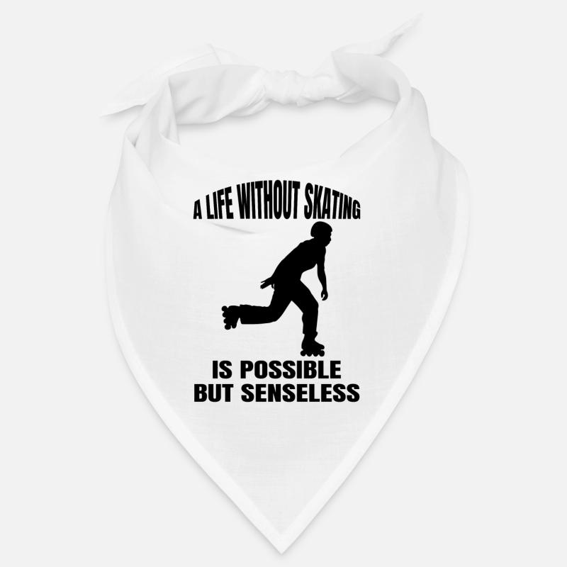 Roller Skating Inline Skating Skater Inline Gift Bandana