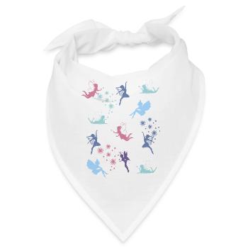 Kleine Feen - Bandana - Weiß - Vorne