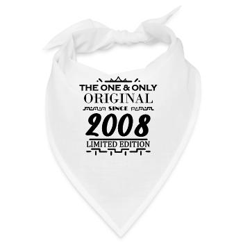 2008 - Baujahr 2008 - Bandana - Weiß - Vorne