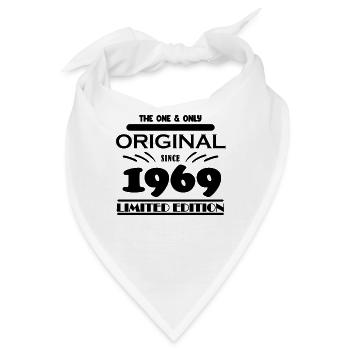 1969 - Baujahr 1969 - Bandana - Weiß - Vorne