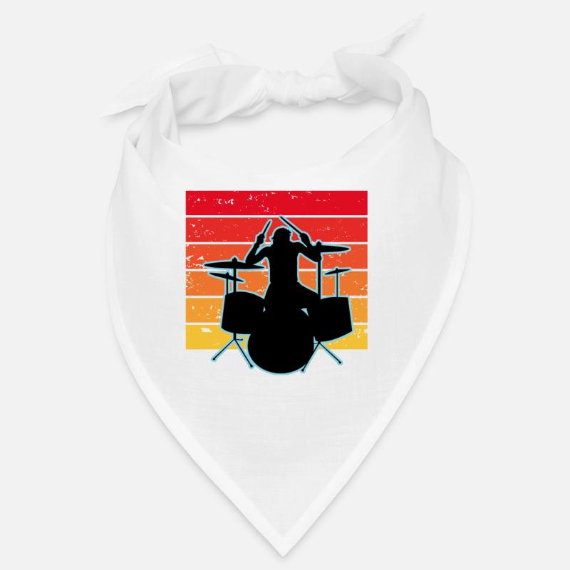 Drummer and drums Bandana
