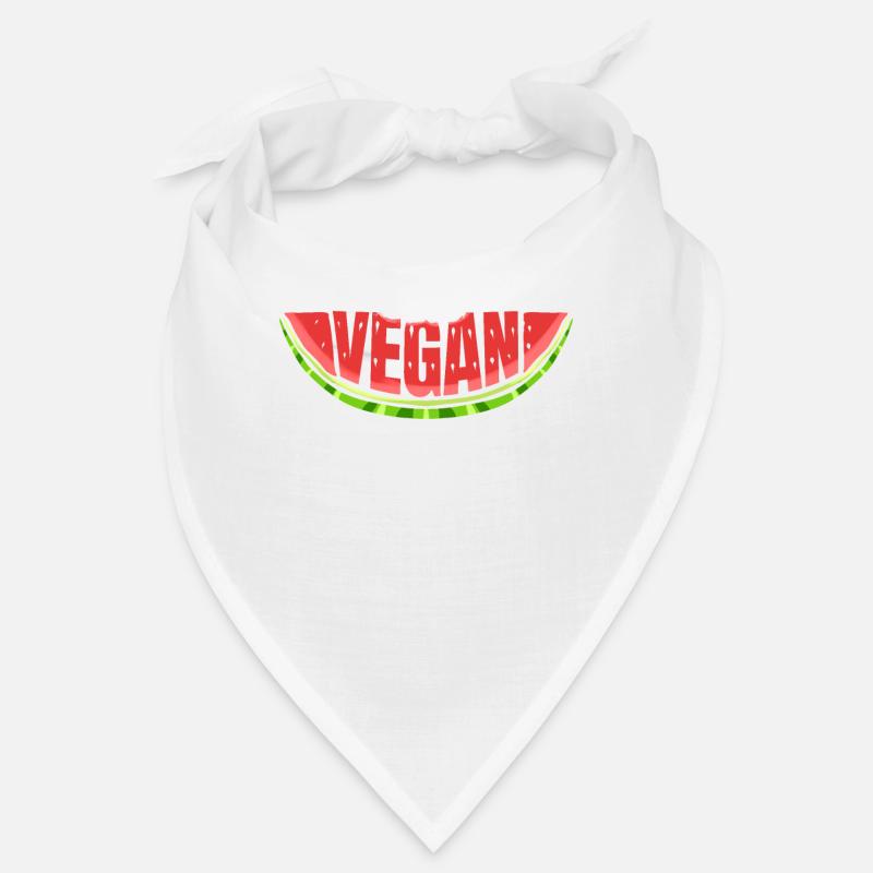 La pastèque dit végétalien Bandana